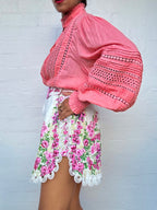 Zimmermann Jude Buttoned Tuck Shorts