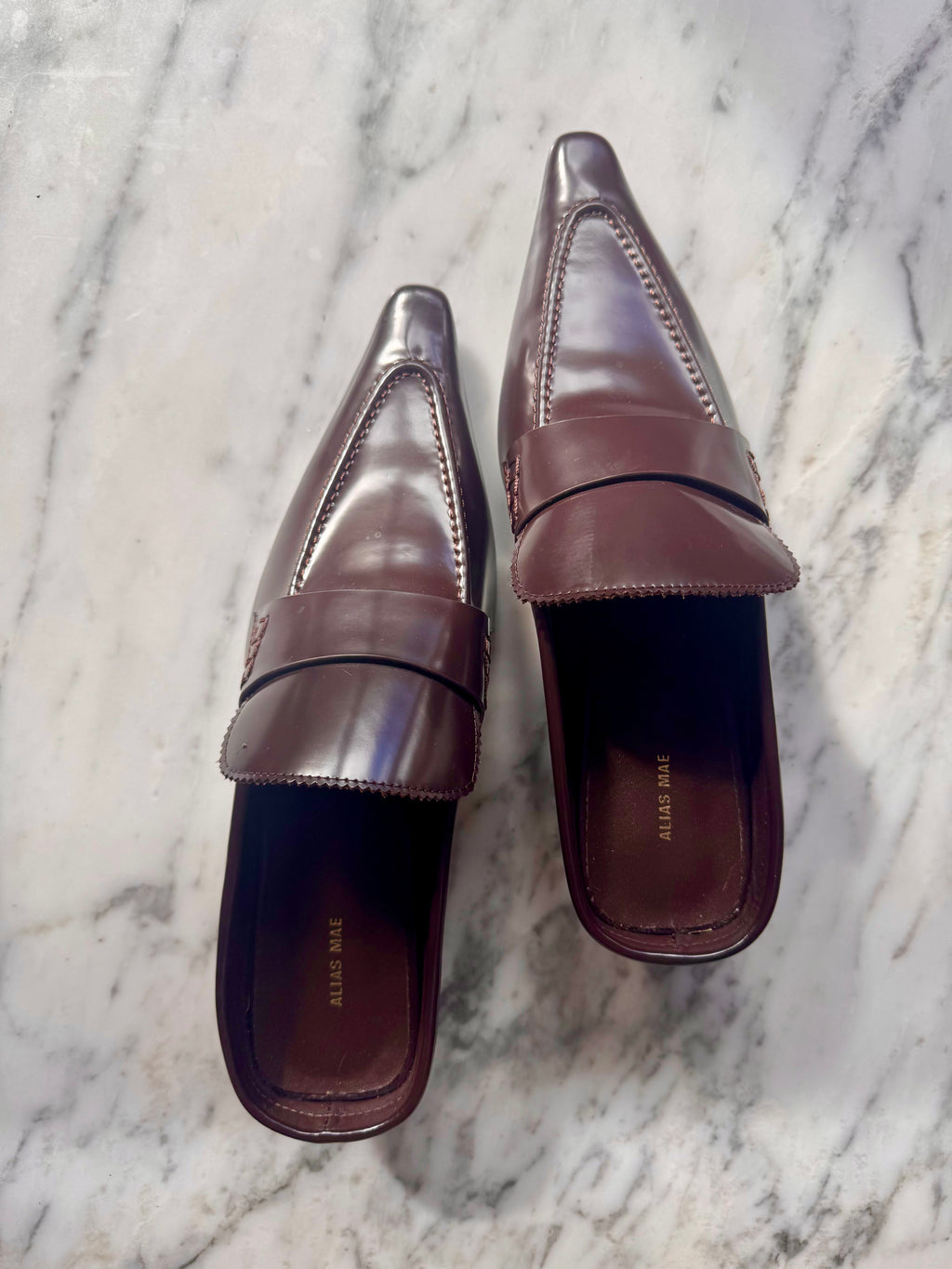 Alias Mae - Taja Mules Dark Brown