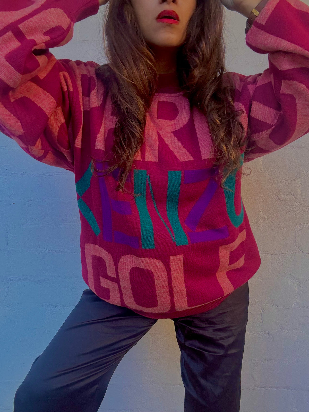 Vintage Kenzo Golf Wool Jumper