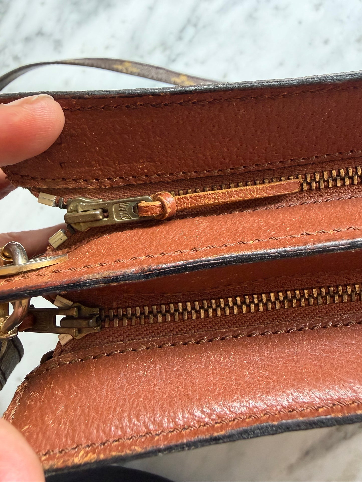 Louis Vuitton Enghien leather handbag