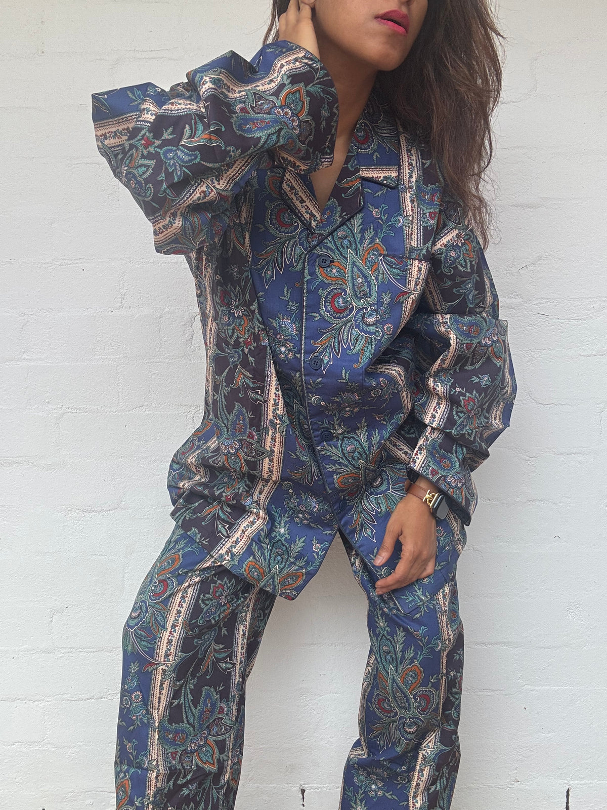 Vintage Yves Saint Laurent Pajama Set - Dead Stock