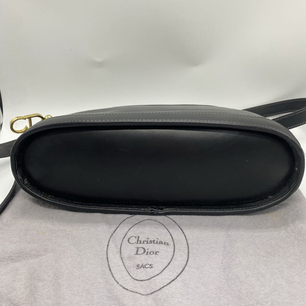 Vintage Dior Leather Bag With Box