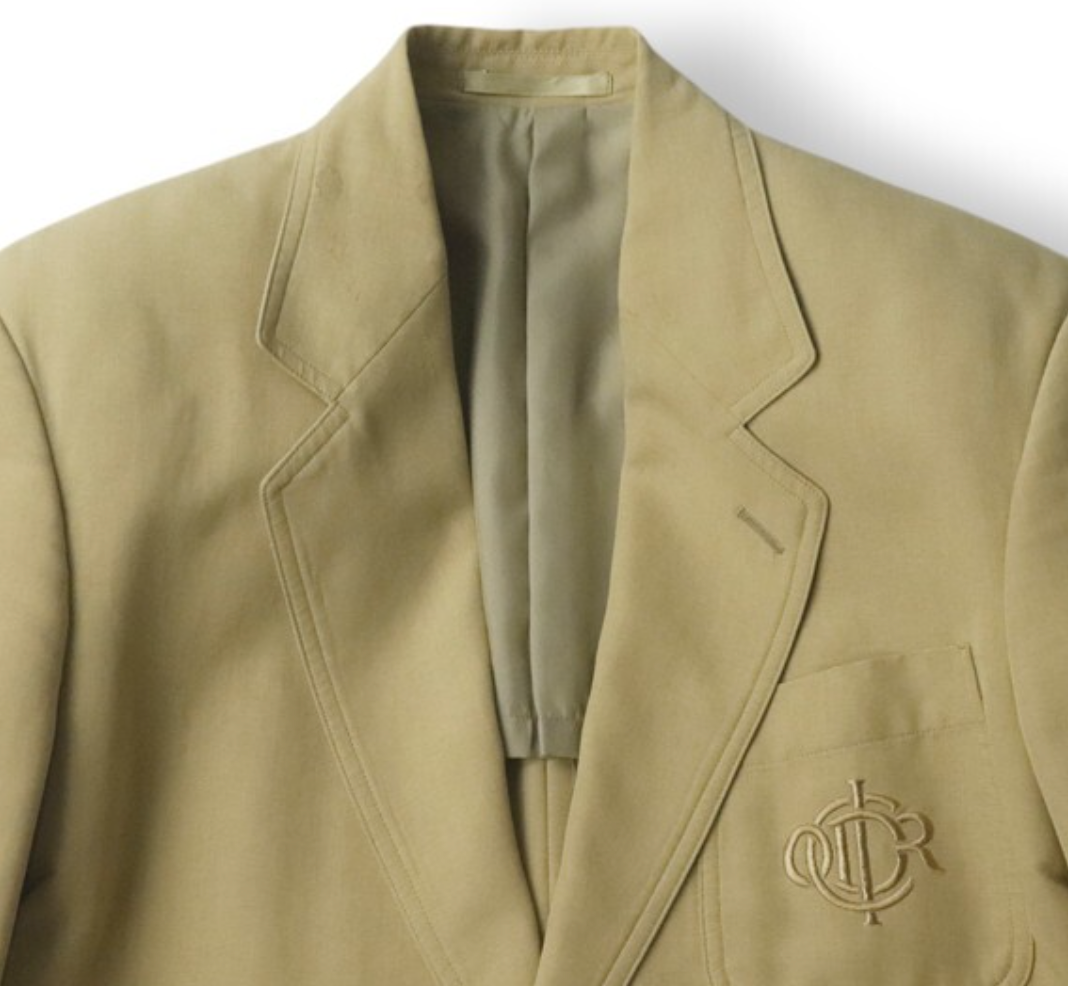 90's Vintage Dior Embroidered Blazer