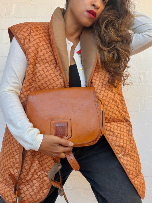 Vintage Celine Leather Bag
