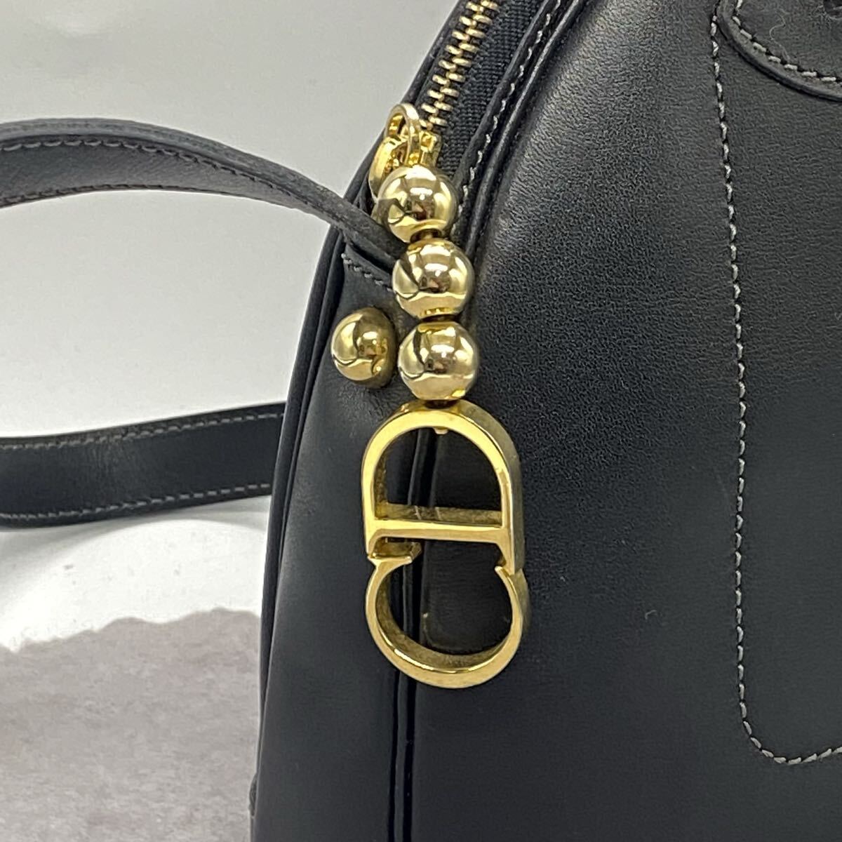 Vintage Dior Leather Bag With Box