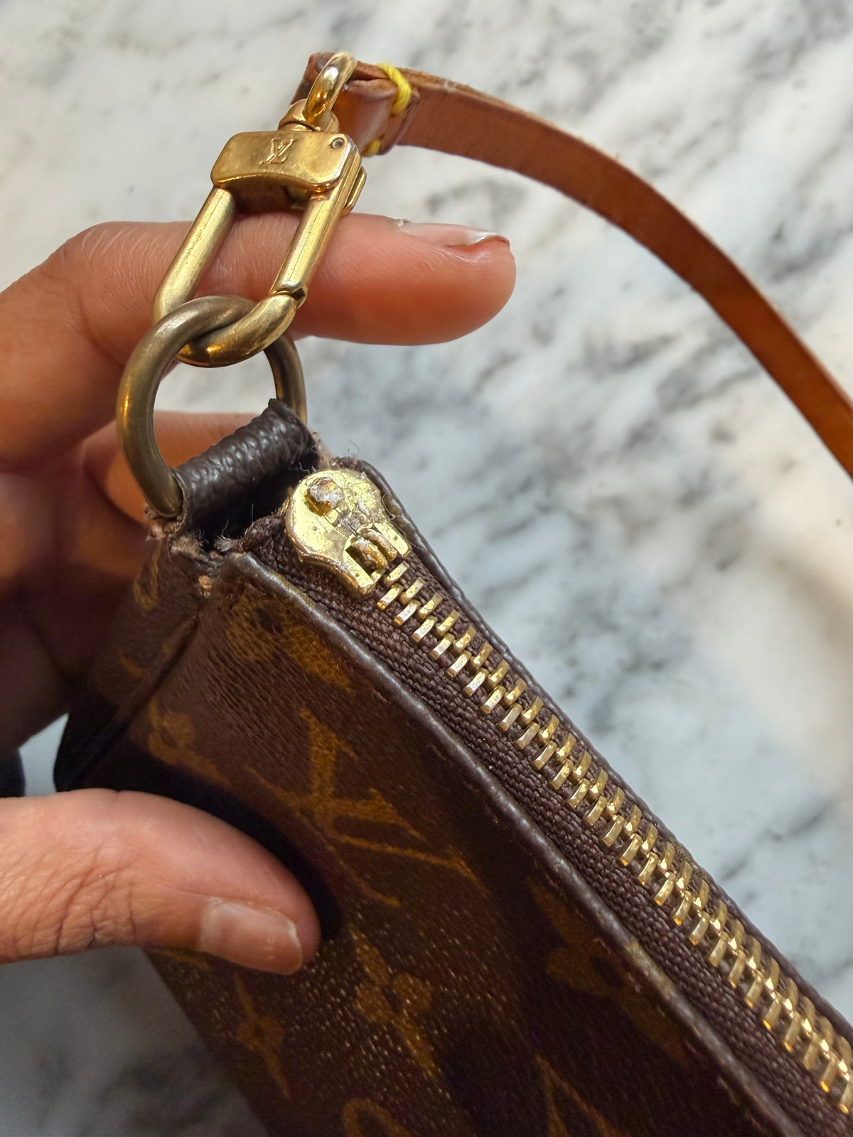 Vintage Louis Vuitton Monogram Pochette Accessoires