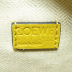 LOEWE Calfskin Yellow Puzzle Mini Bag