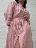Avenue Linen Shirt Dress