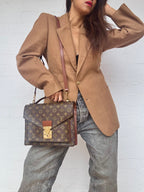 Authentic Louis Vuitton Monogram Monceau Hand Bag