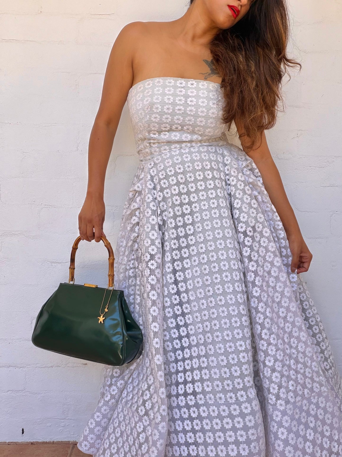 Gucci Tom Ford Bamboo Hand Bag