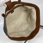 GUCCI Ophidia Denim Medium Tote