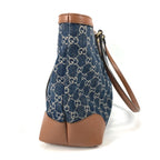 GUCCI Ophidia Denim Medium Tote