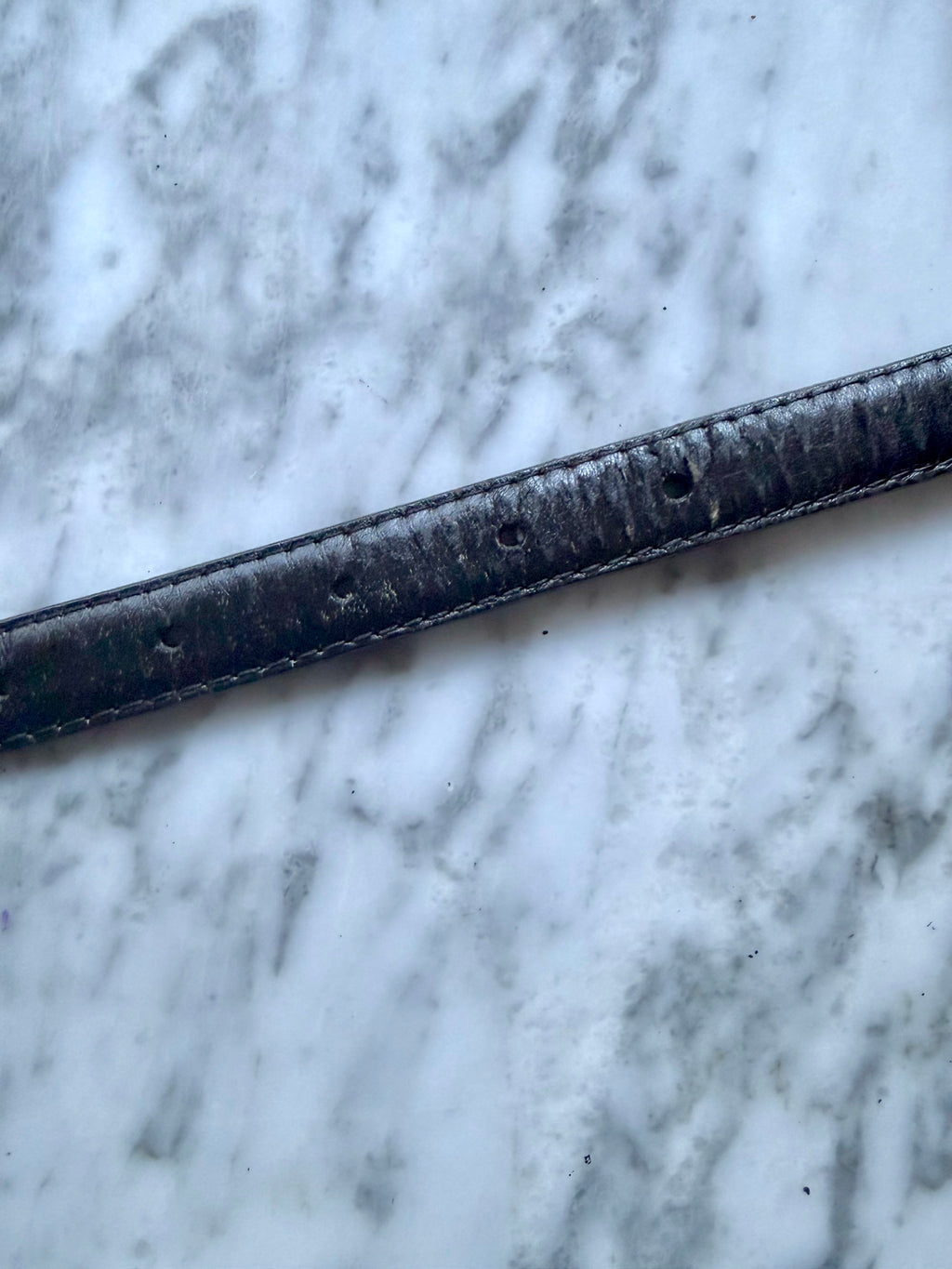 Rare Vintage Loewe Belt - Black