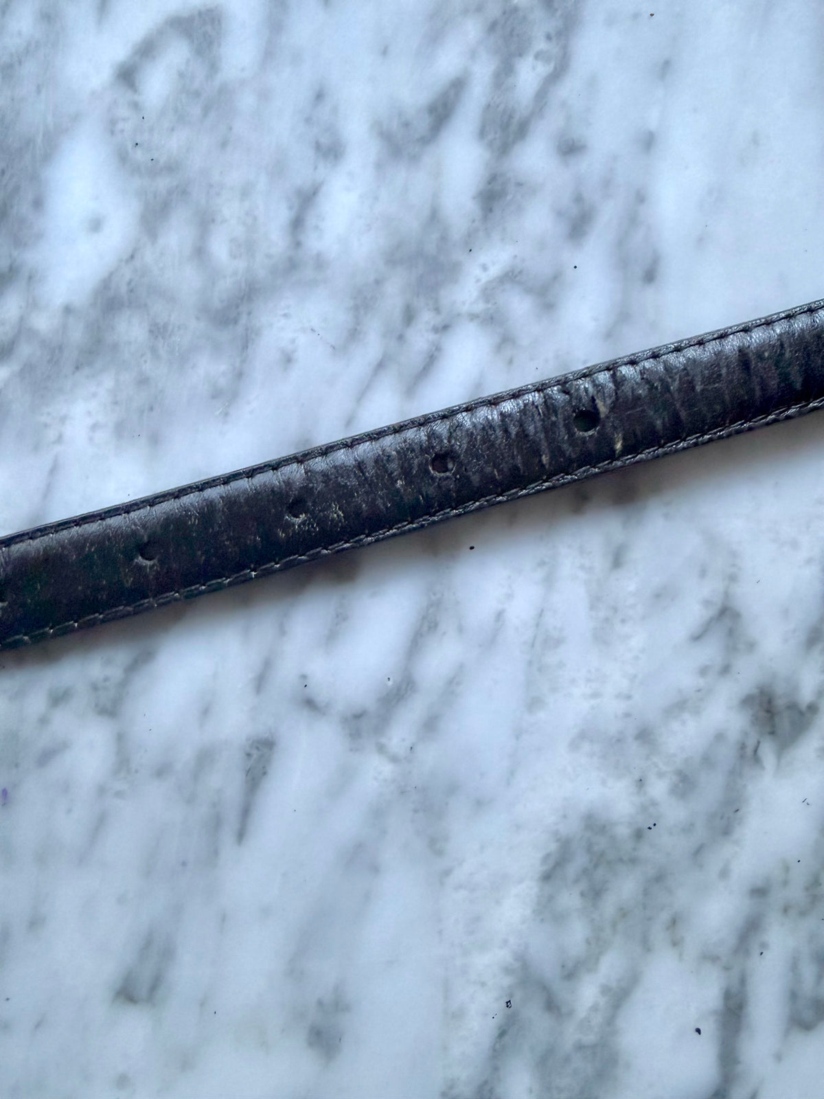 Rare Vintage Loewe Belt - Black