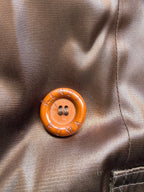 Authentic Iridescent Fendi Trench Coat