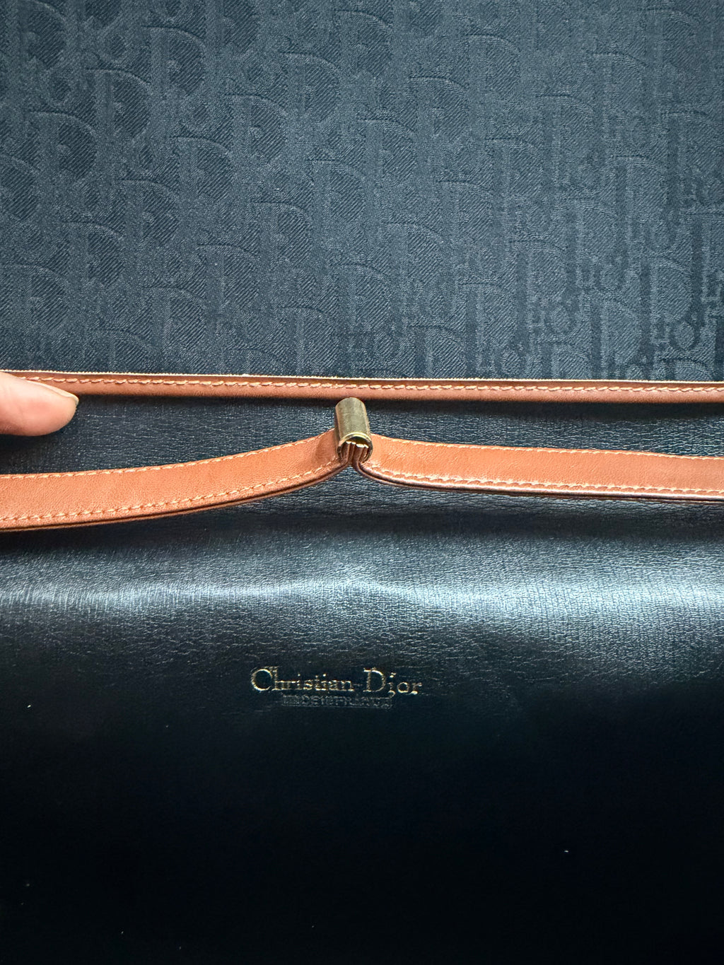 Vintage Christian Dior Trotter Bag