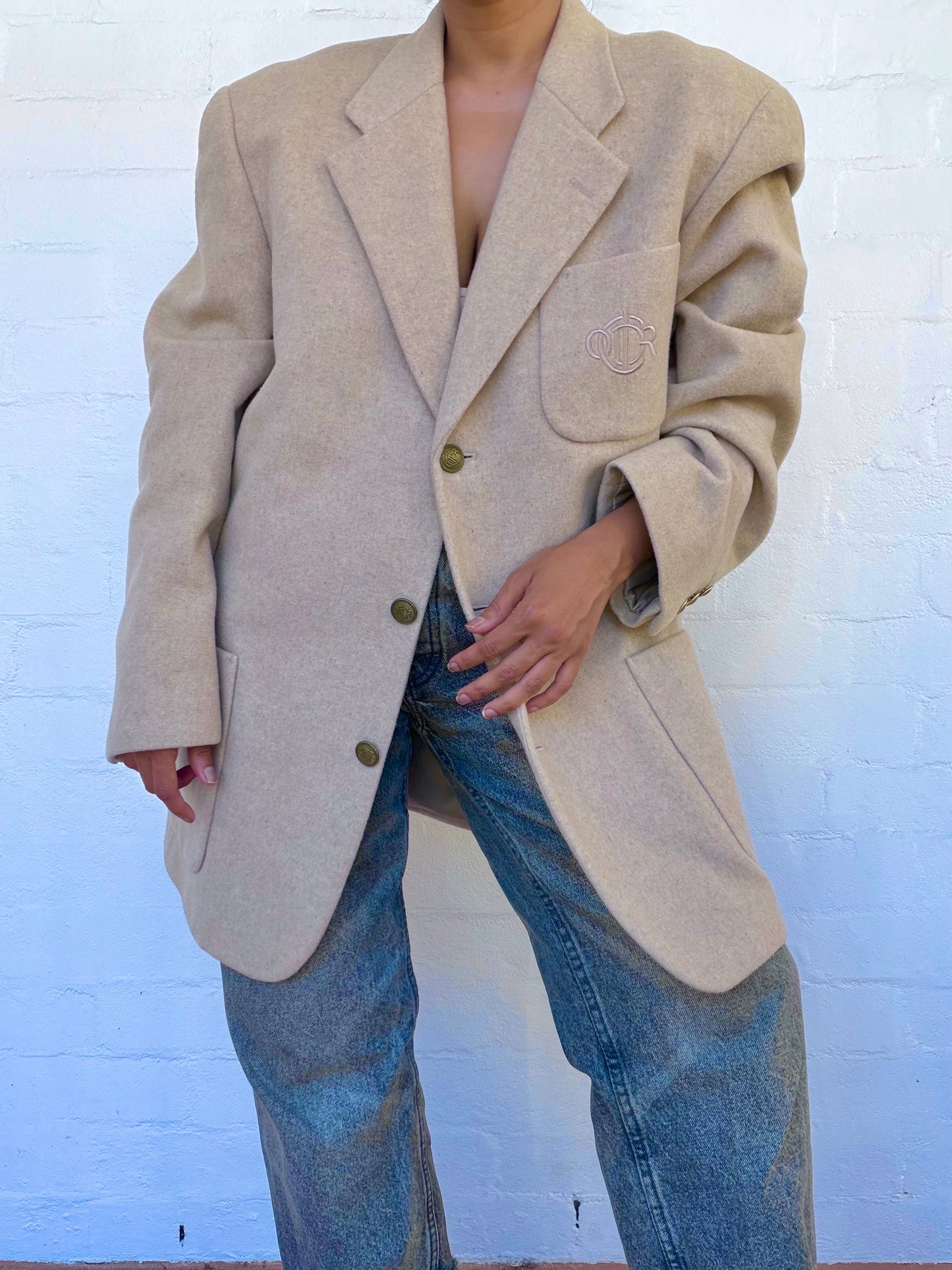 Rare Vintage Dior Wool Blazer