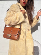 Vintage Celine Horse Carriage Bag - Brown