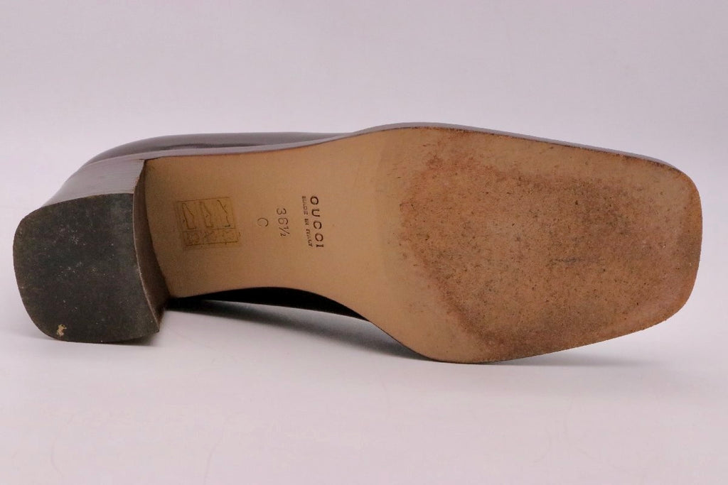Brown Gucci Pumps with Box
