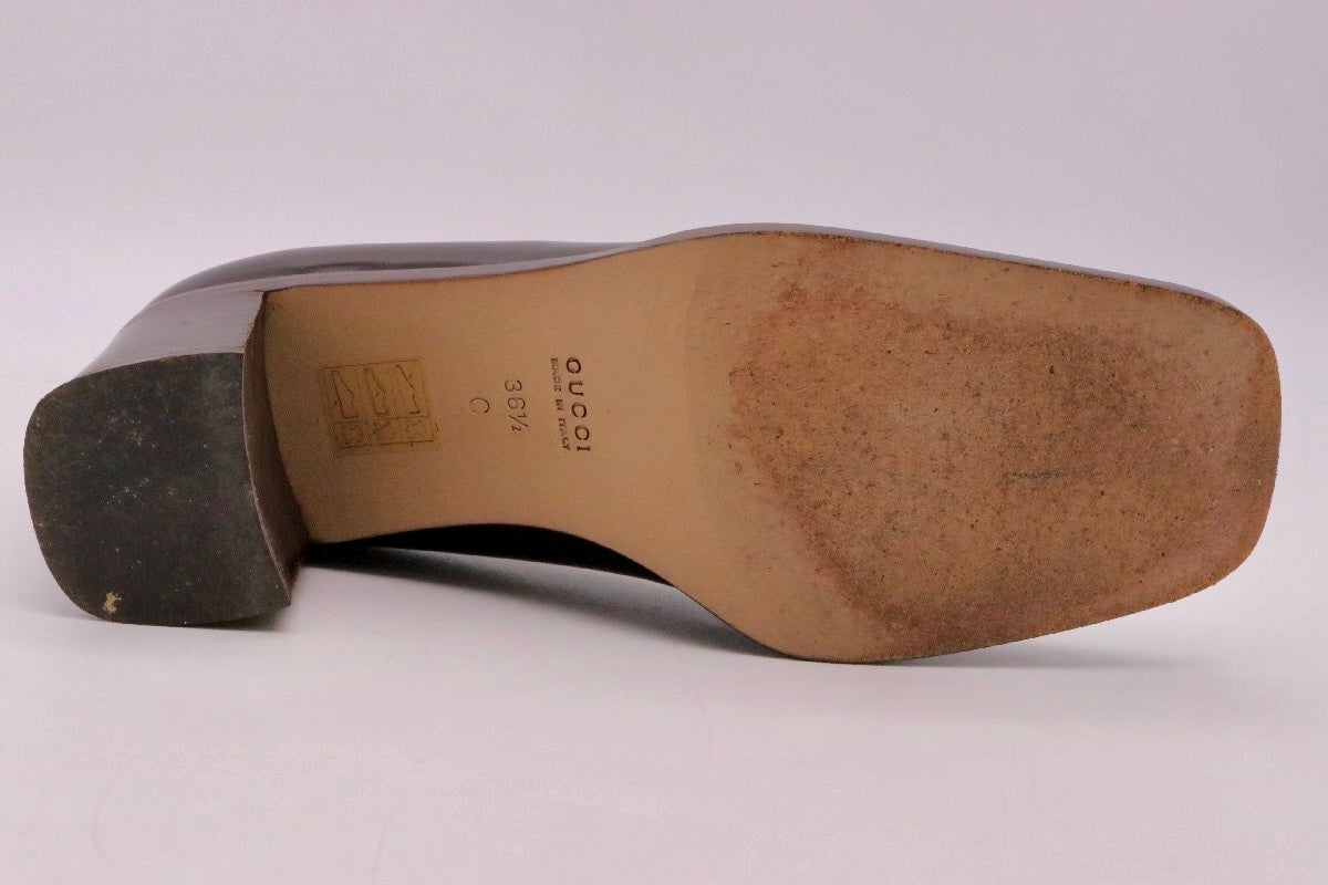 Brown Gucci Pumps with Box