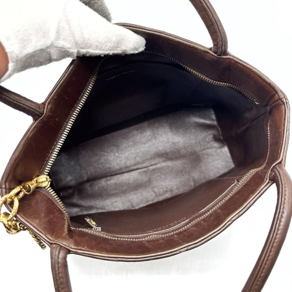 Vintage Chanel Medallion Tote - Chocolate Brown