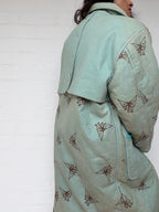 Vintage Christian Dior Shearling Coat
