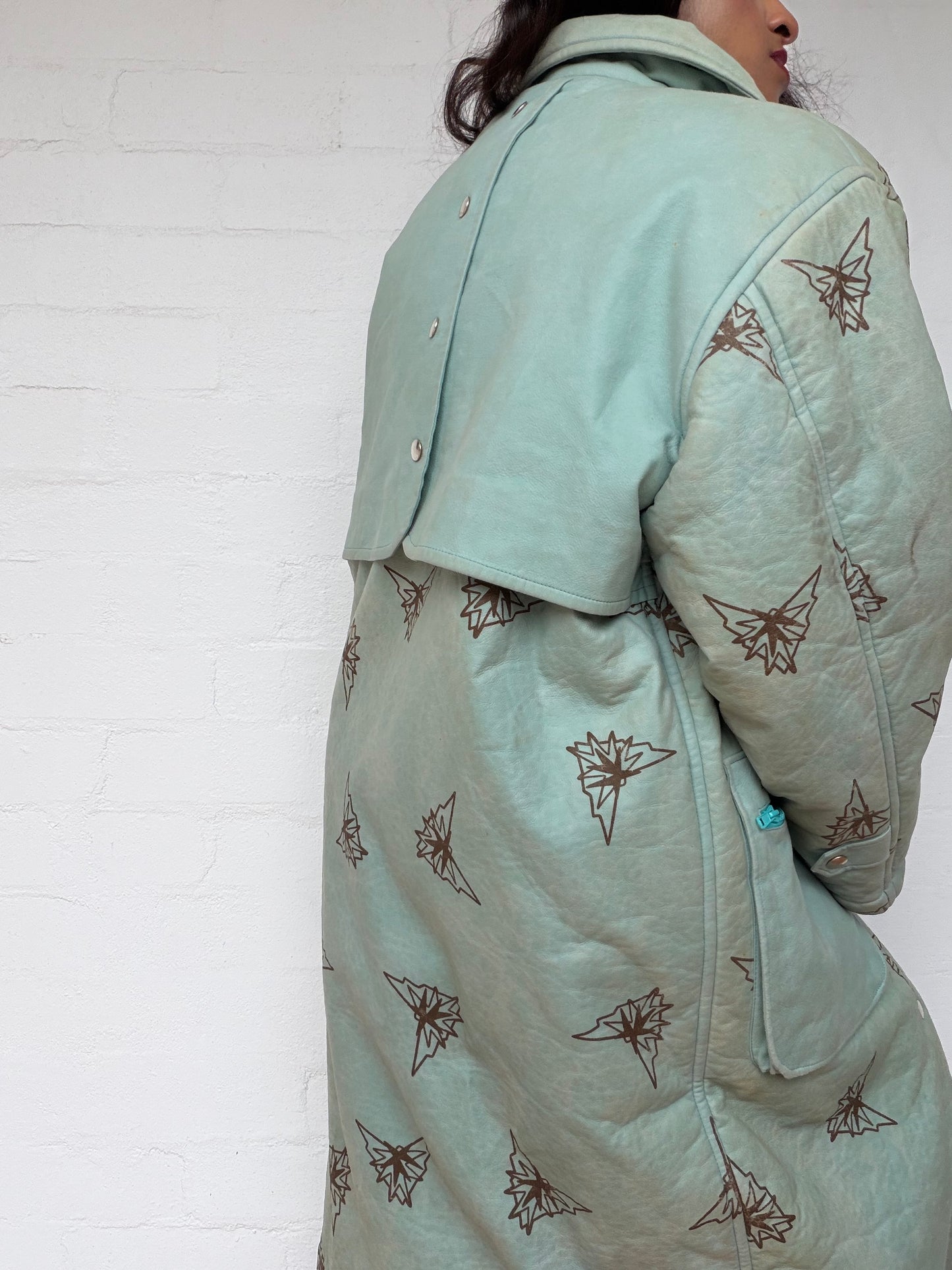 Vintage Christian Dior Shearling Coat