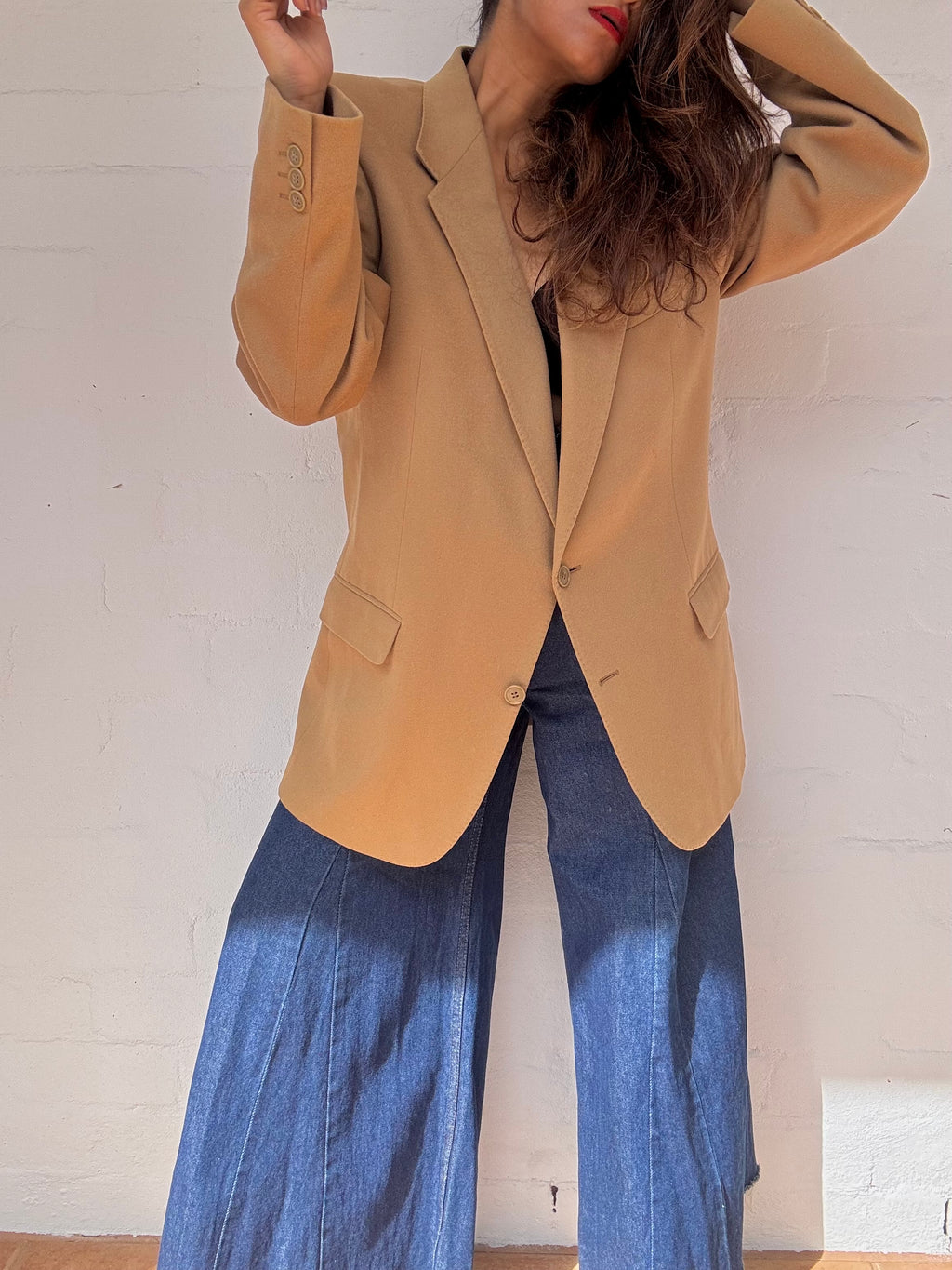 Vintage Pure Cashmere Blazer