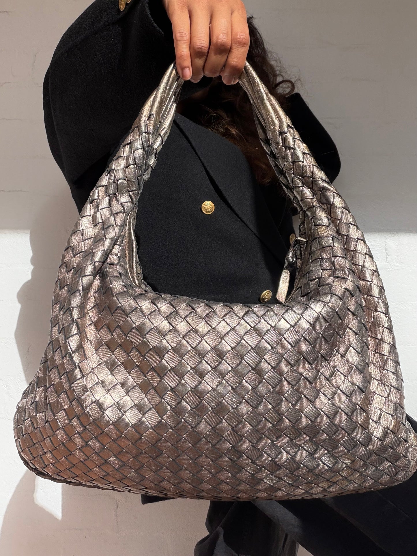 BOTTEGA VENETA Intrecciato Leather Handbag