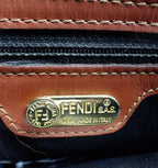 Vintage Fendi Pecan 2-Way Handbag
