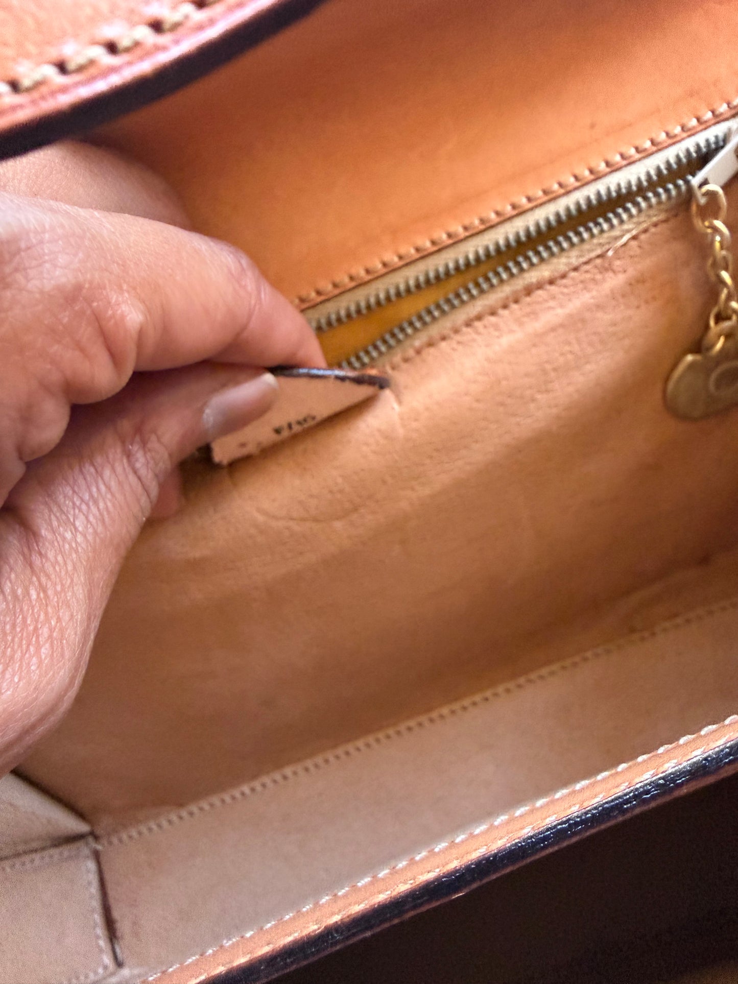 Vintage Celine Macadam Top Handle Bag