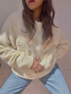 Vintage Angora Wool Jumper
