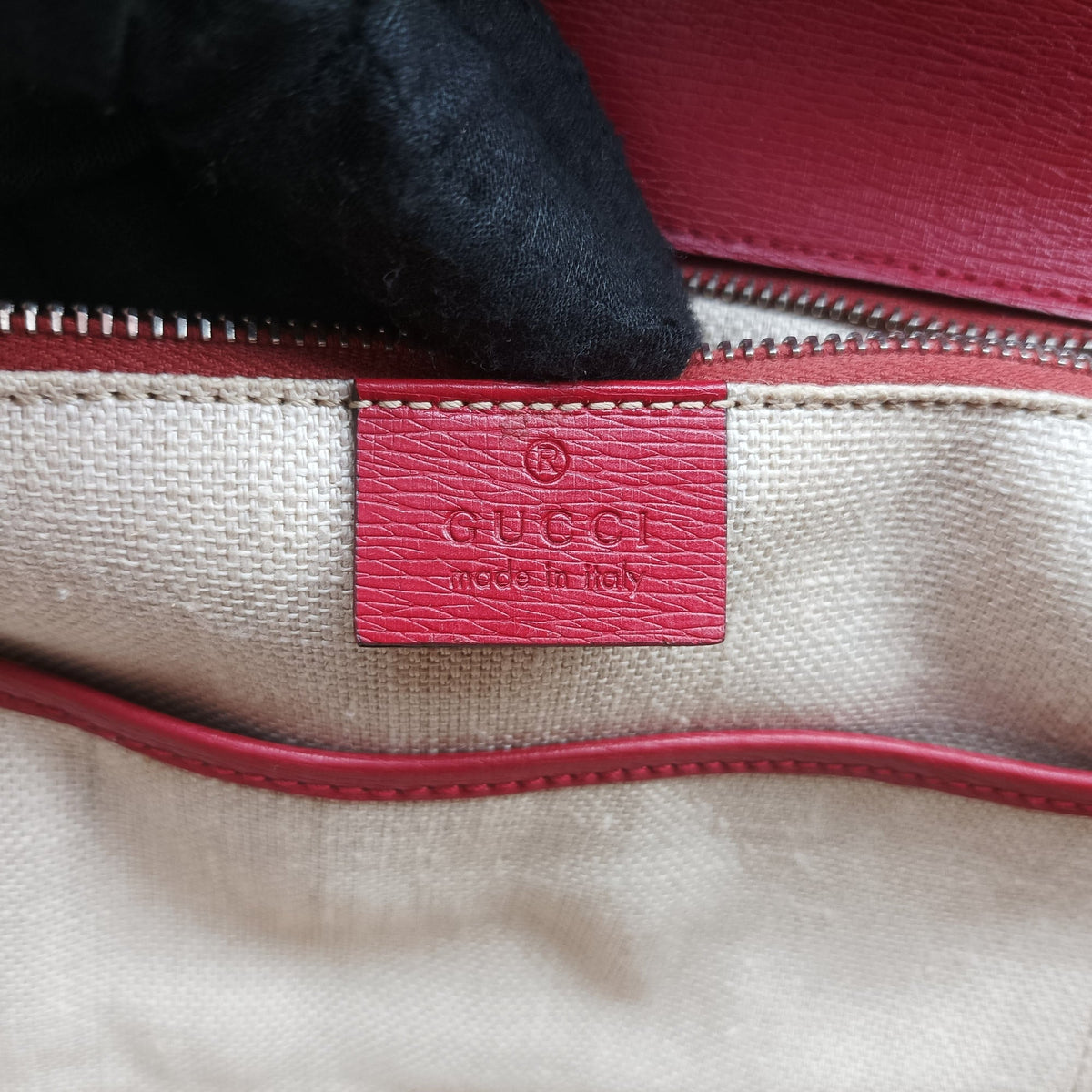 Gucci Bamboo Leather Top Handle Bag - Red/Multicolour - PRE-ORDER