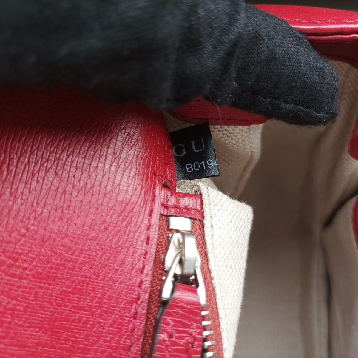 Gucci Bamboo Leather Top Handle Bag - Red/Multicolour - PRE-ORDER