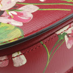 Gucci Bamboo Leather Top Handle Bag - Red/Multicolour - PRE-ORDER