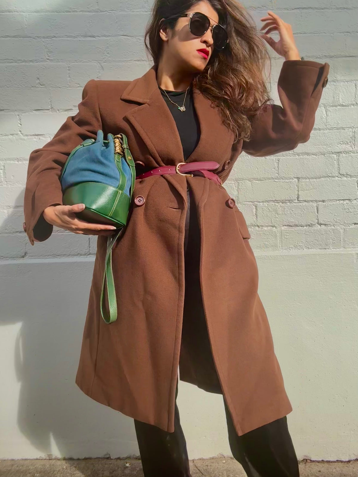 Rare Vintage Loewe Velazquez Bucket Bag