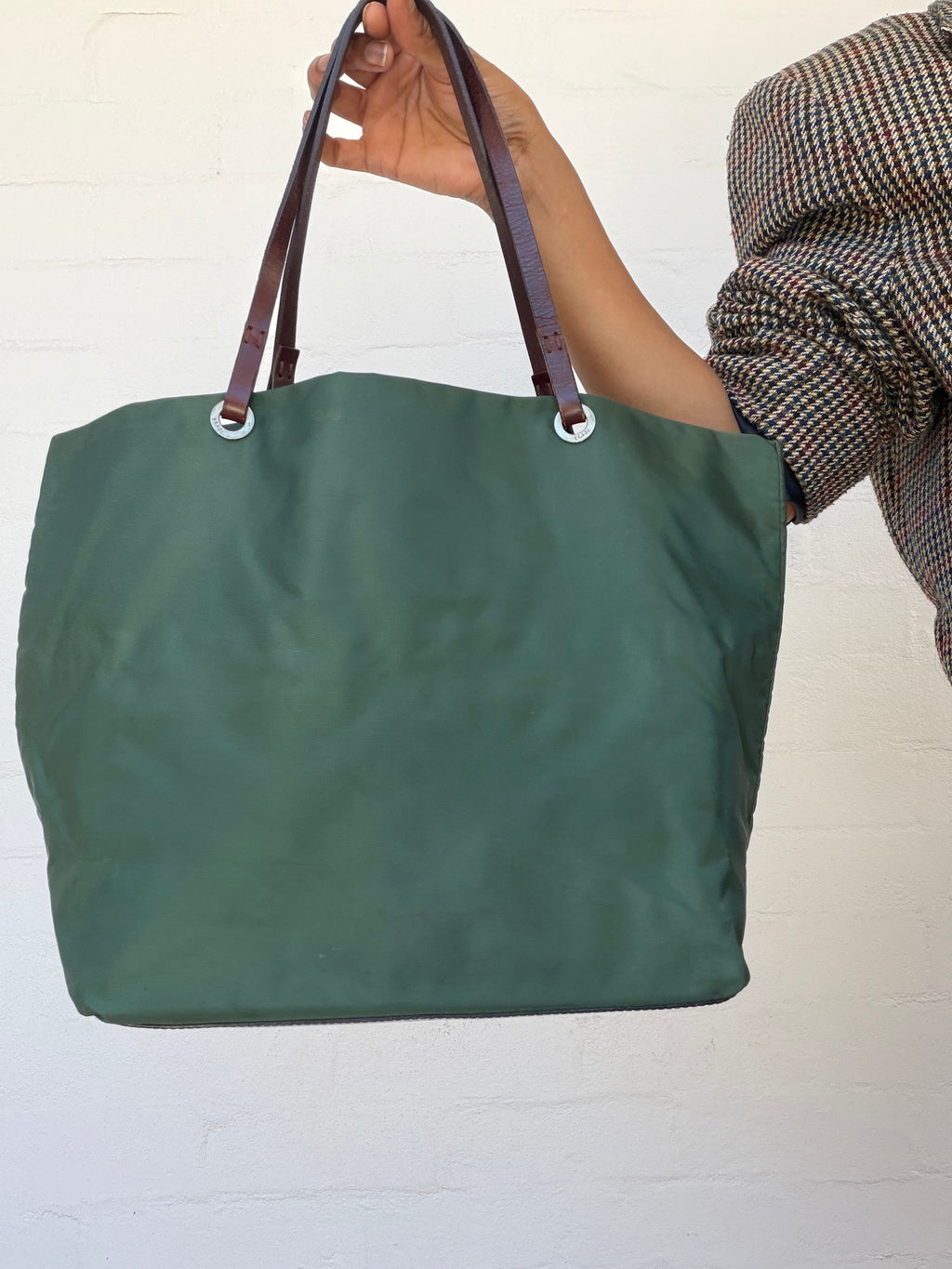 Fendi Nylon Bag - Green
