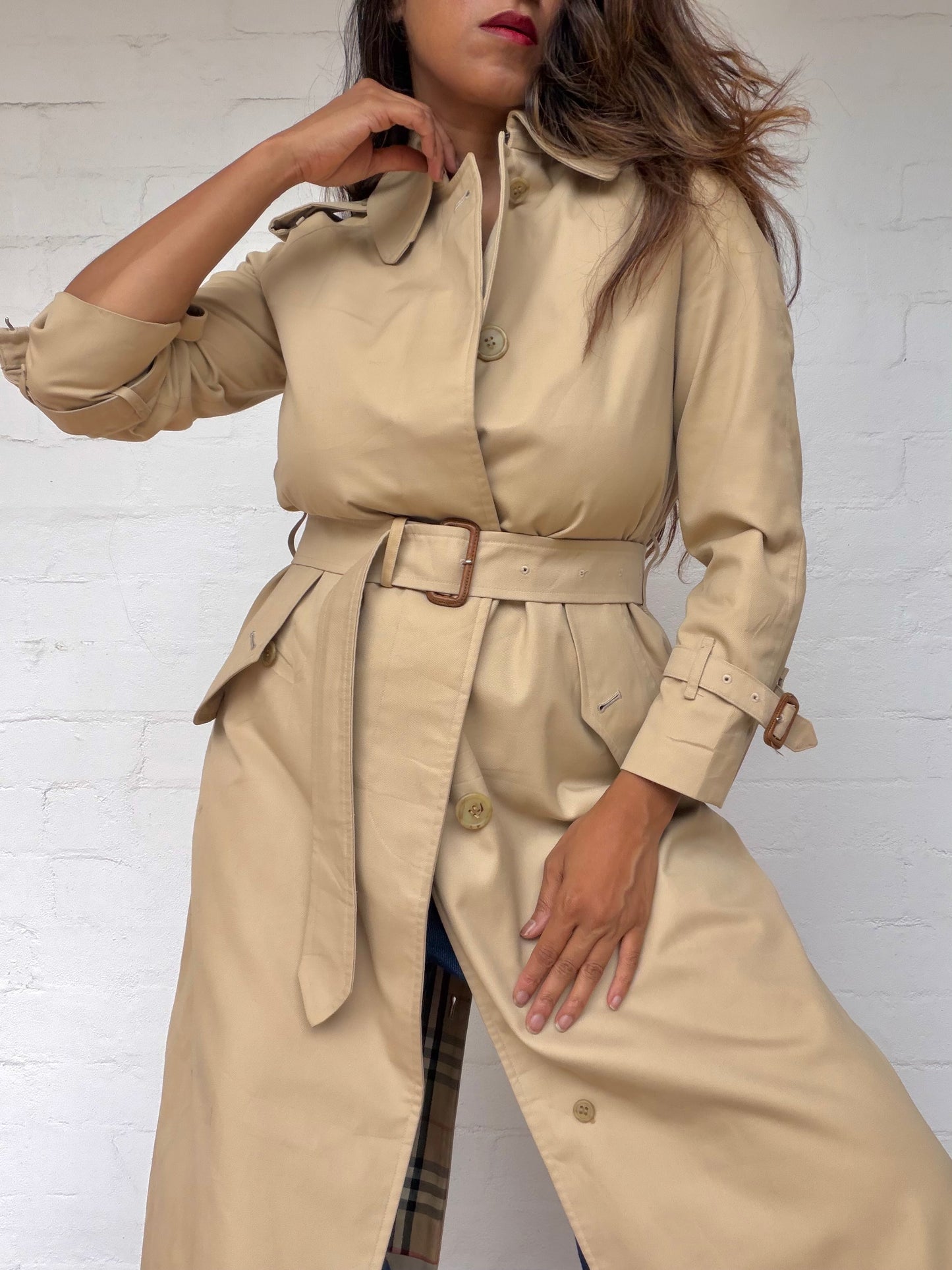 Burberry Trench Coat - Beige
