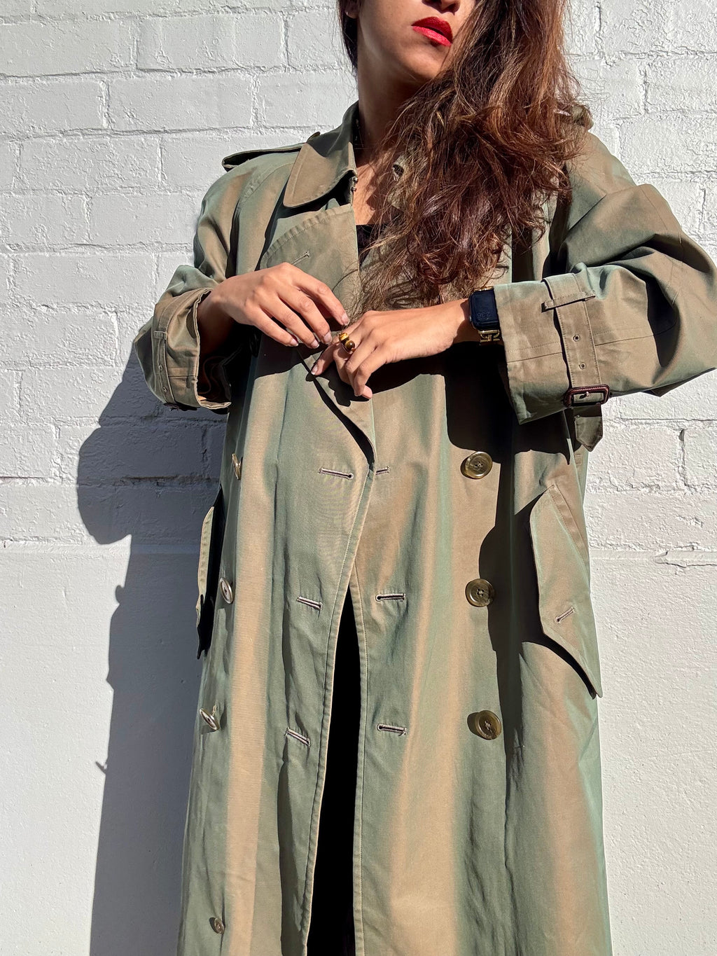 Burberry Balmacaan Iridescent Trench Coat – Collector’s Edition