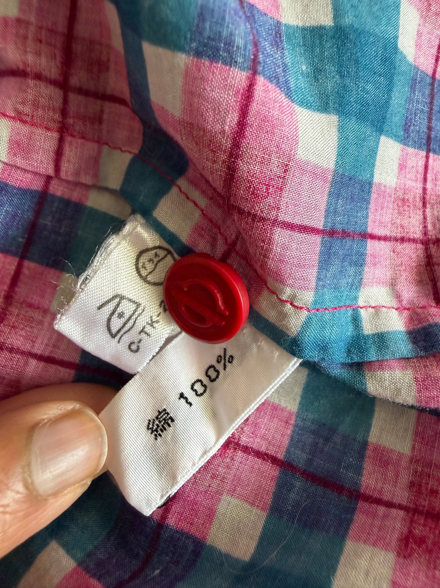 Christian Dior Pret A Porter Check Shirt