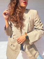 Vintage Christian Dior Double Breasted Wool Suit