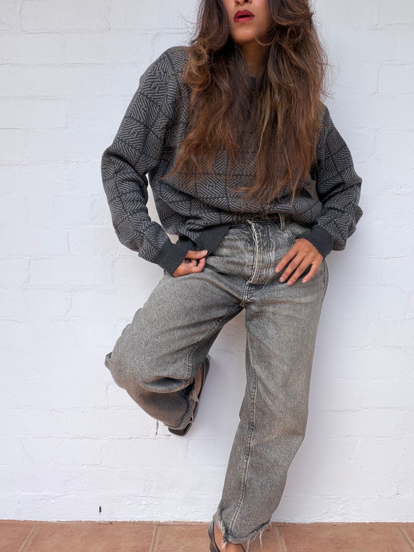 Fendi Zucca Merino Wool Jumper