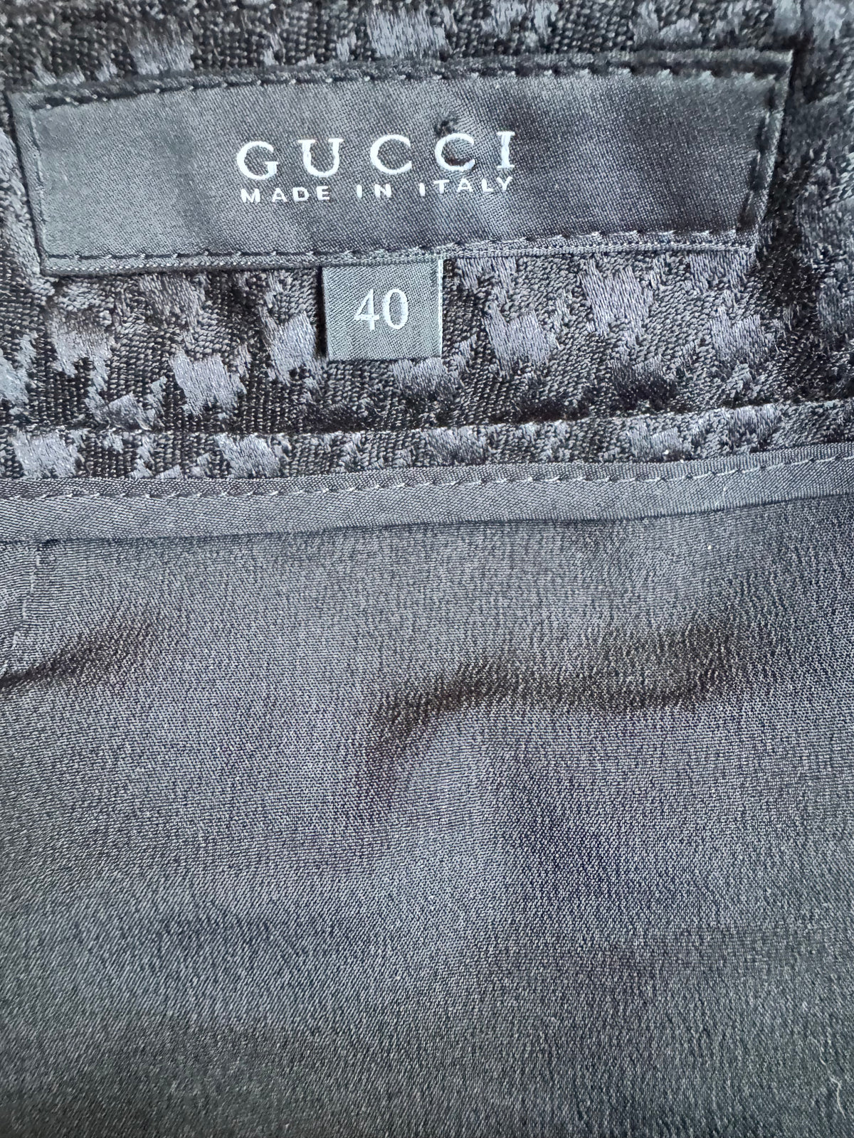 Gucci Wool & Silk Trousers
