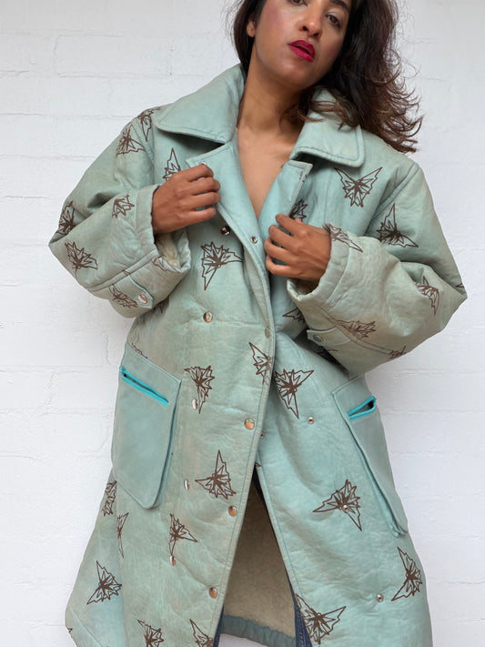 Vintage Christian Dior Shearling Coat