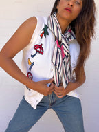 Rare Vintage Dior Embroidered Vest