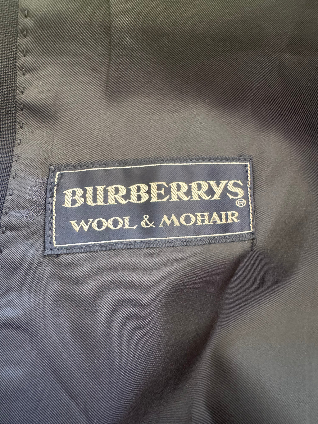 Vintage Burberry’s Mohair Blazer