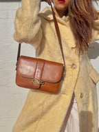 Vintage Celine Horse Carriage Bag - Brown