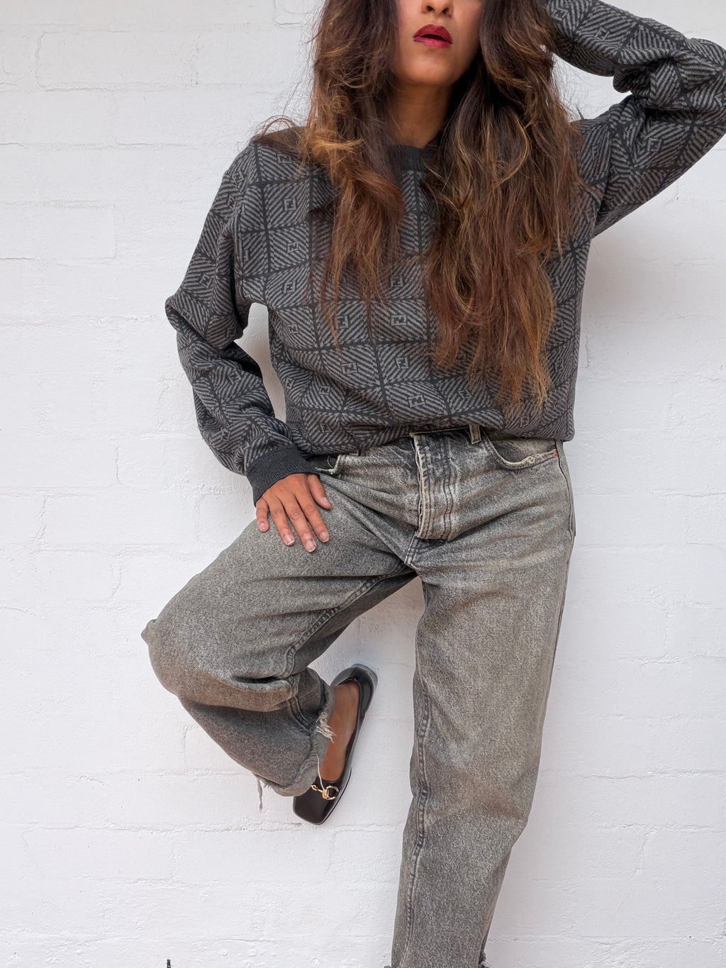Fendi Zucca Merino Wool Jumper