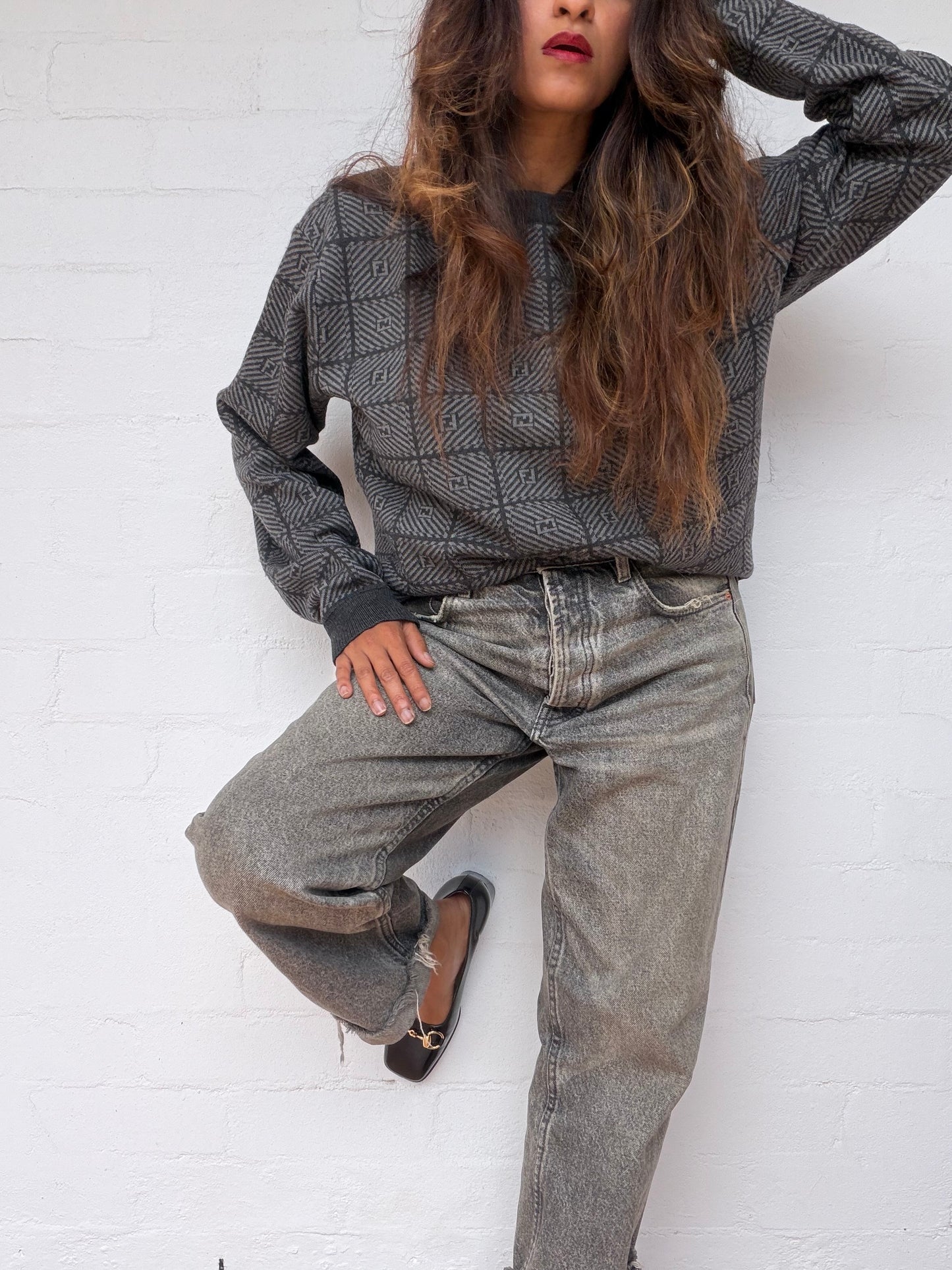 Fendi Zucca Merino Wool Jumper