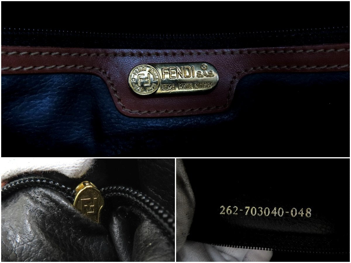 Vintage Fendi Zucca Monogram Bag